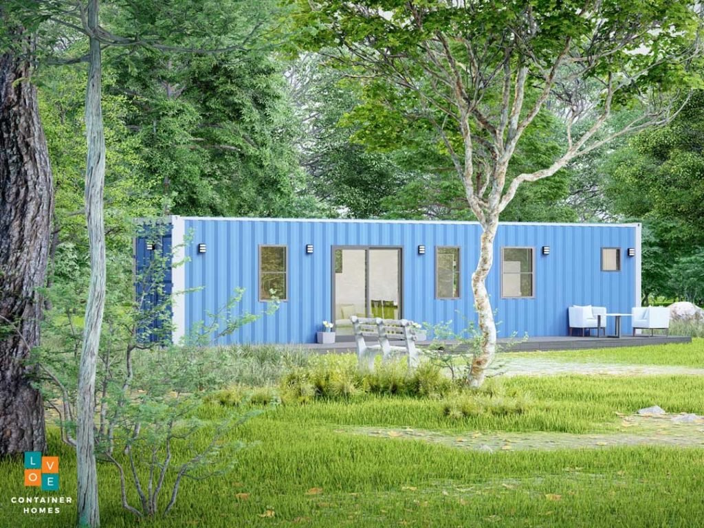 Shipping container home plans from Love Container Homes