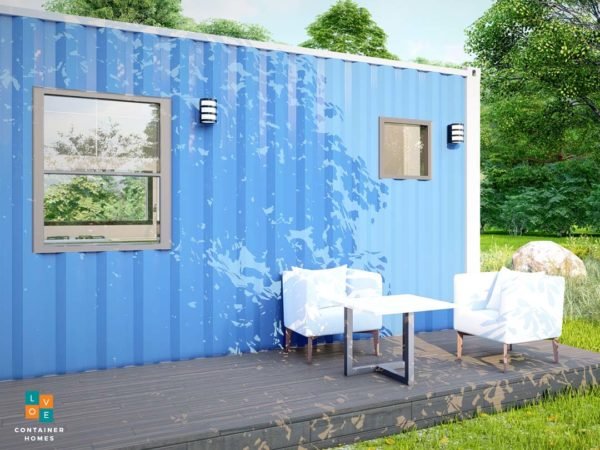 Shipping container home plans from Love Container Homes